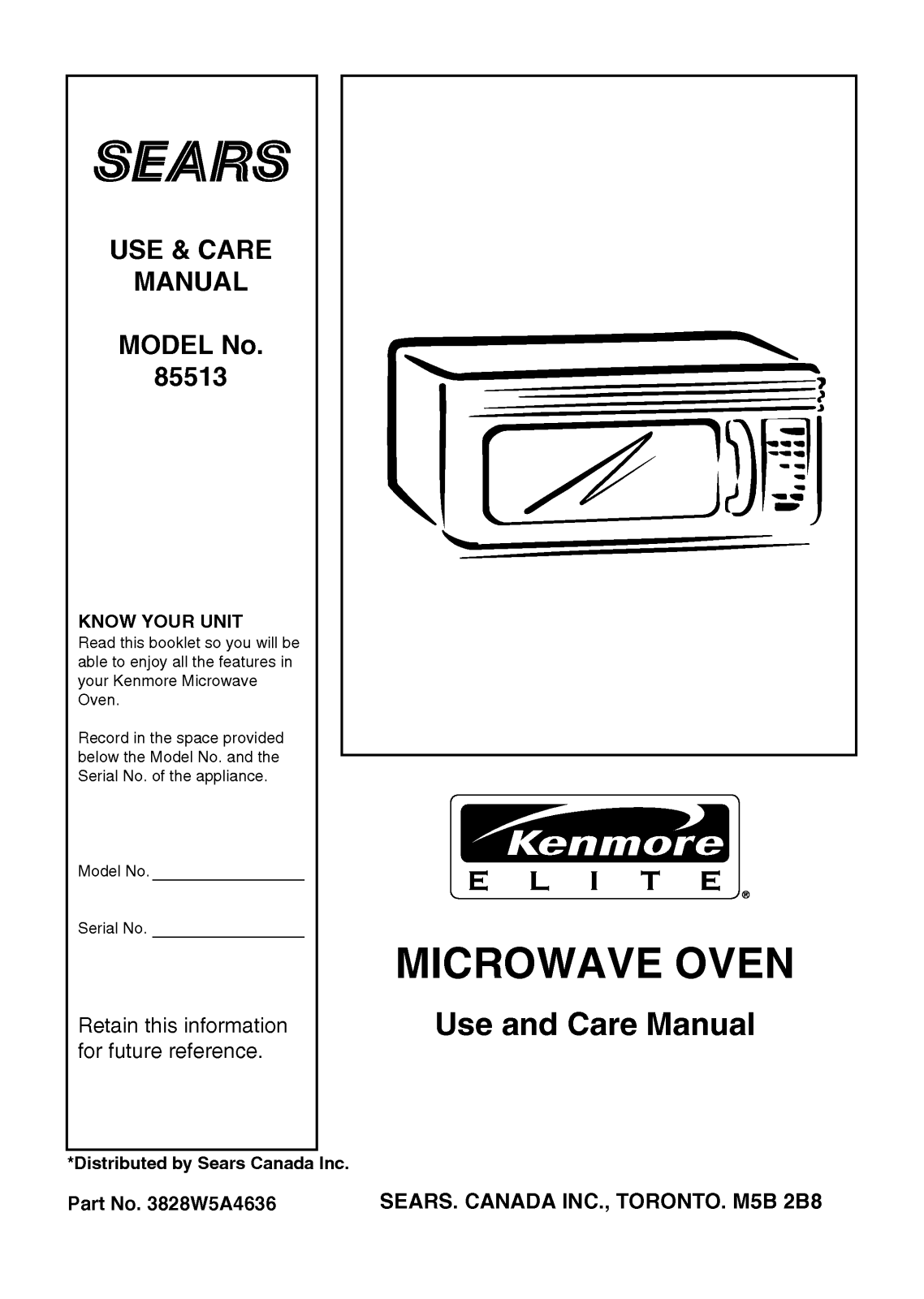 LG 85513 User Manual