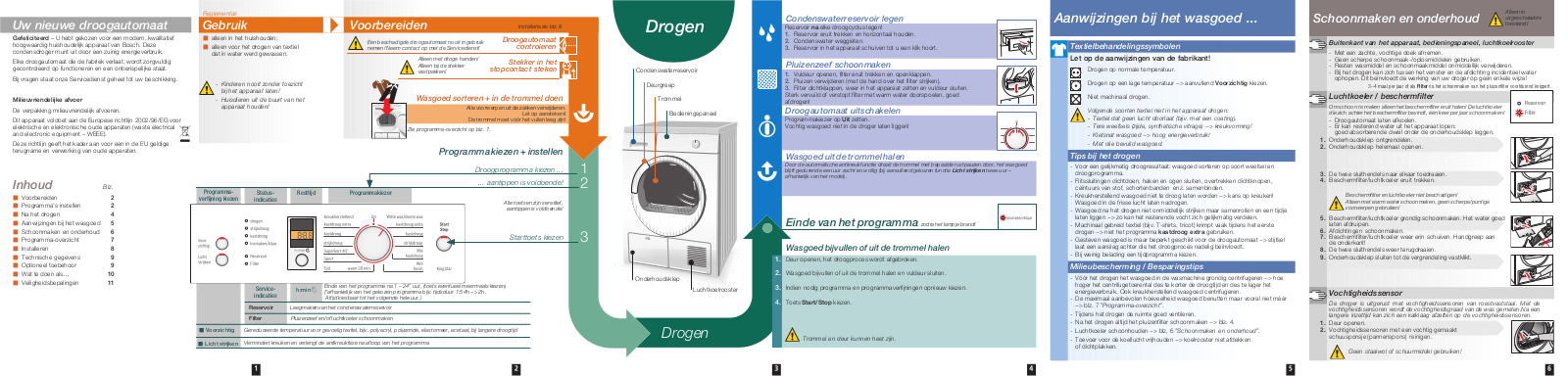 Bosch WTE86304NL User manual