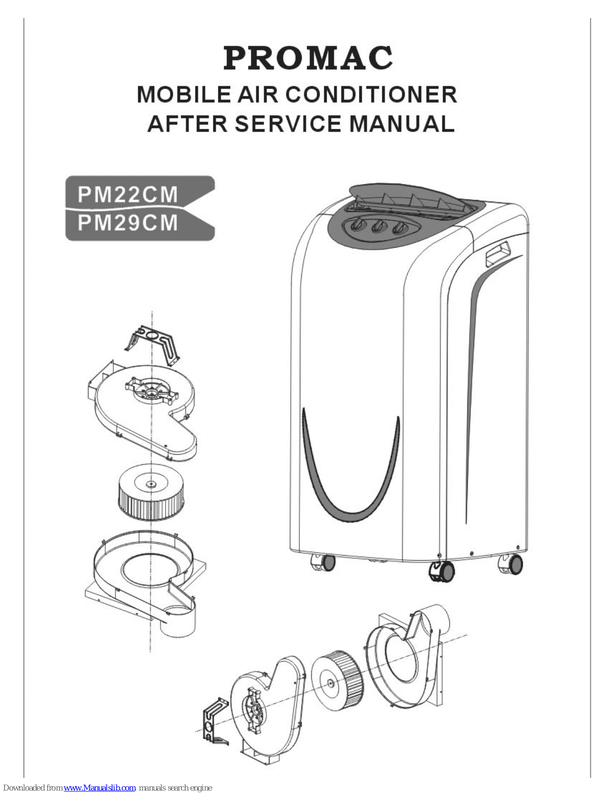 Promac PM22CM, PM29CM Service Manual