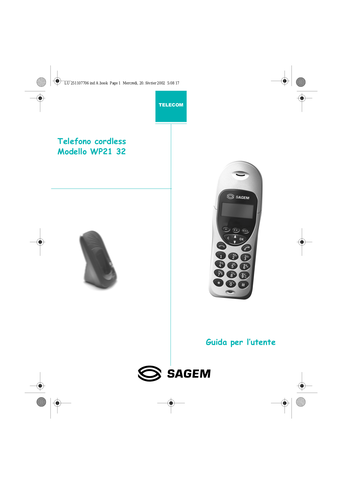 Sagem WP 21-32 User Manual