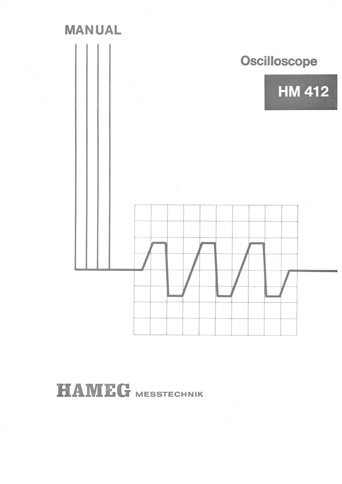 HAMEG HM412-4 User Guide