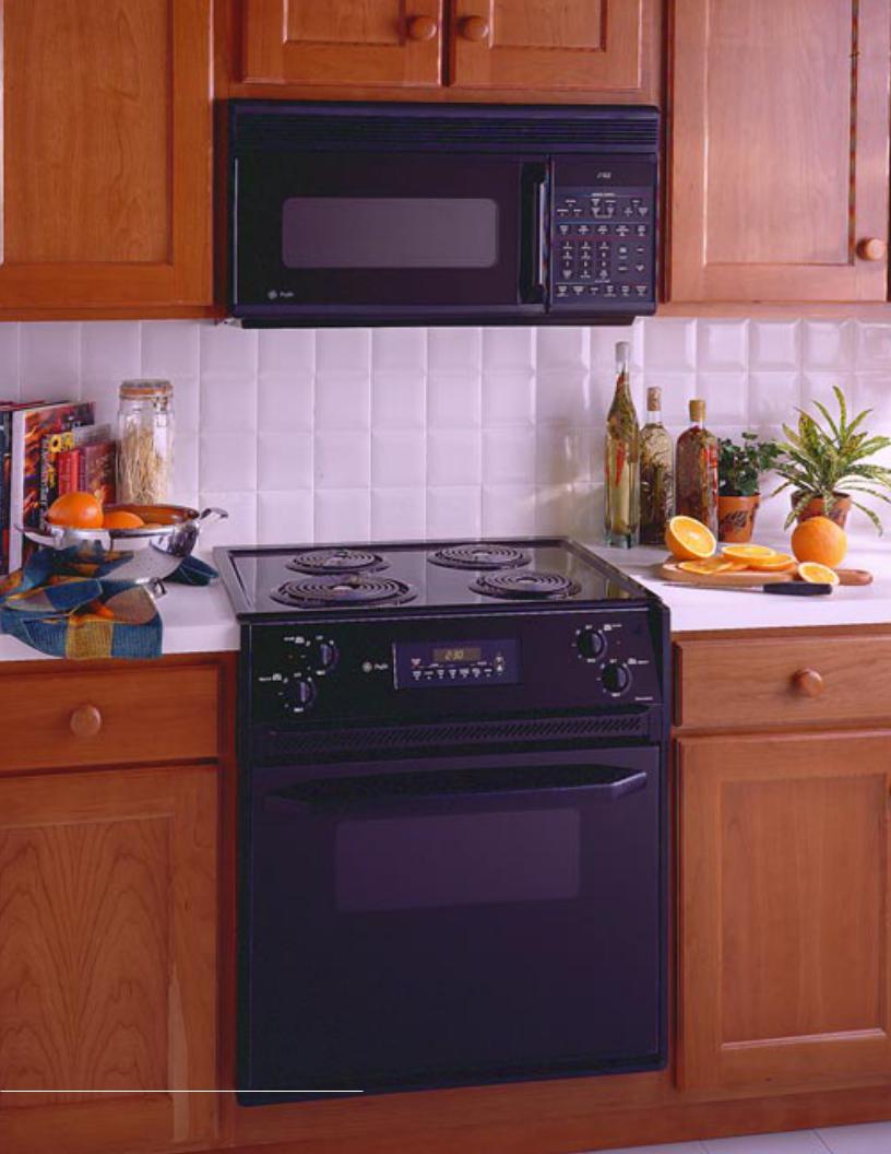 GE Drop-In Electric Ranges Catalog