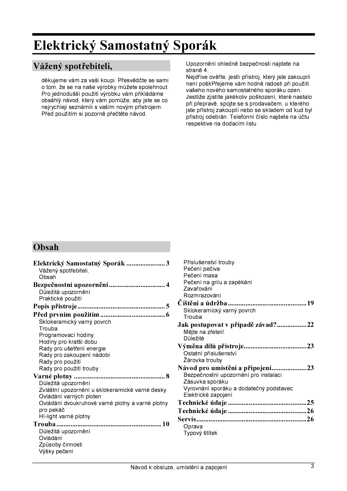 Gorenje EC 778 E, EC 778 W, EC 778 B, EC 774 W, EC 774 E User Manual