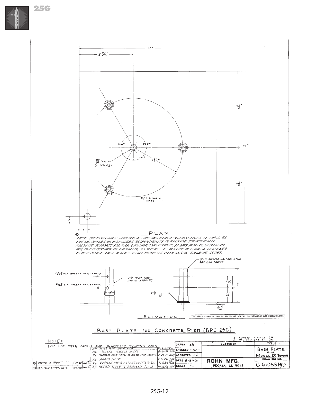 ROHN BPC25G BPC - ManualMachine.com