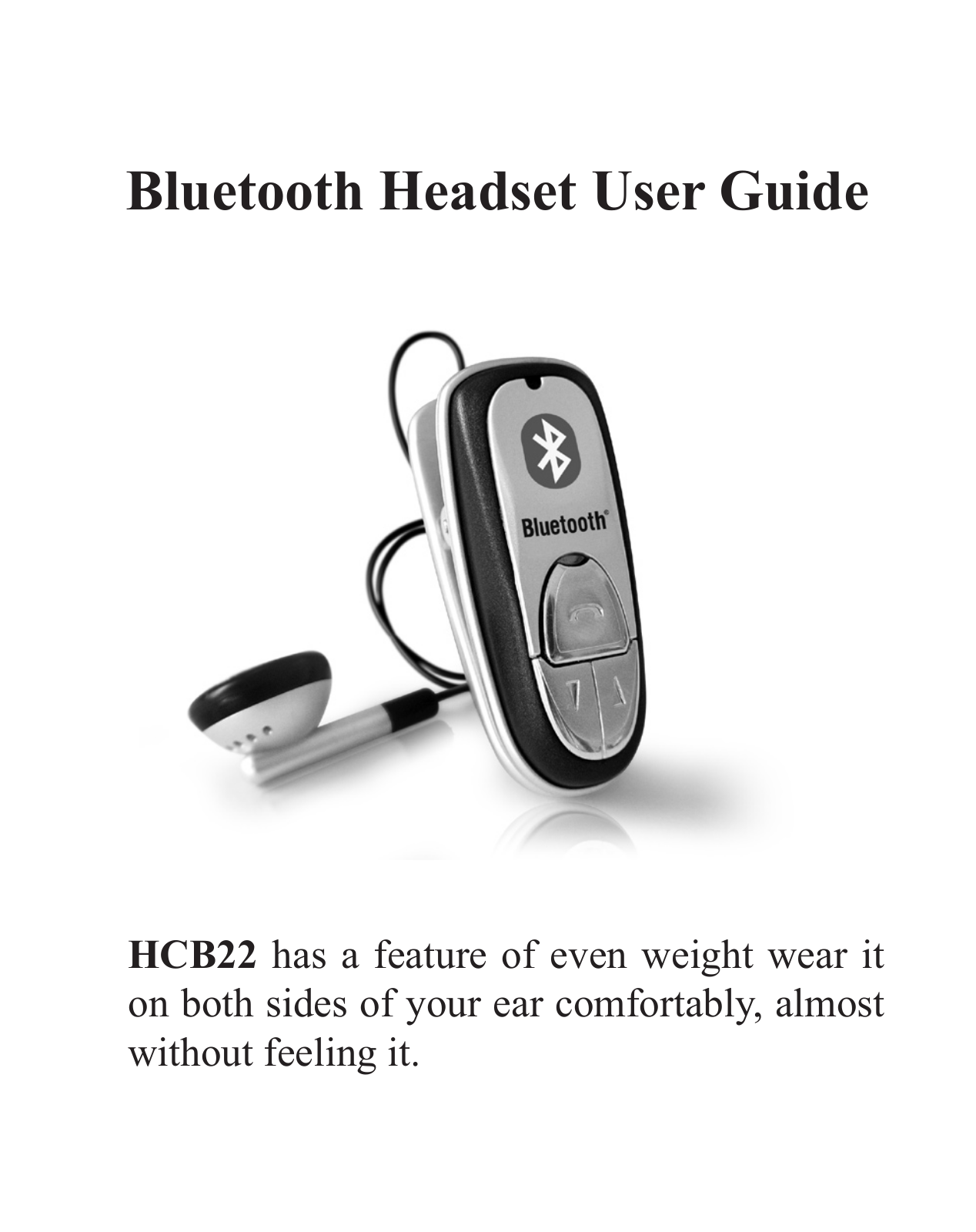 Huey Chiao HCB22 User Manual