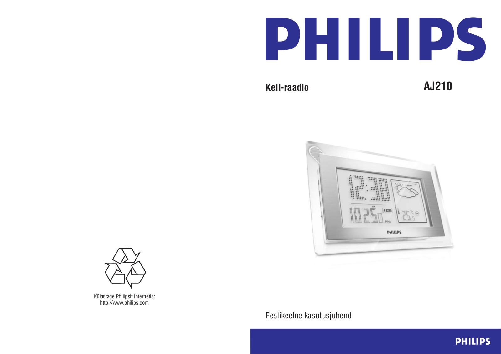 Philips AJ210 User Manual