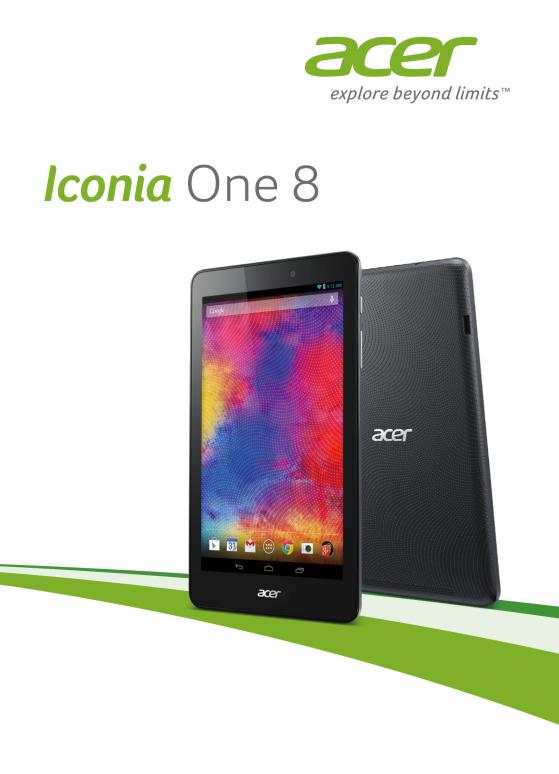 ACER ICONIA ONE 8 User Manual