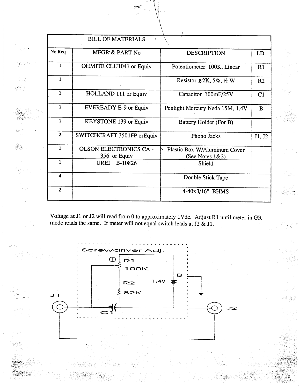 JBL UREI 1176SA User Manual