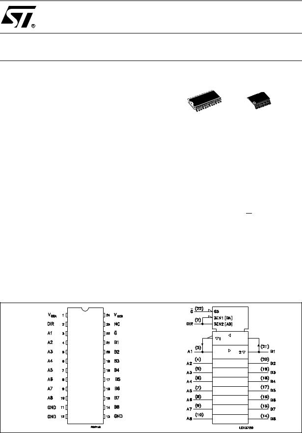 ST 74LVXC4245 User Manual