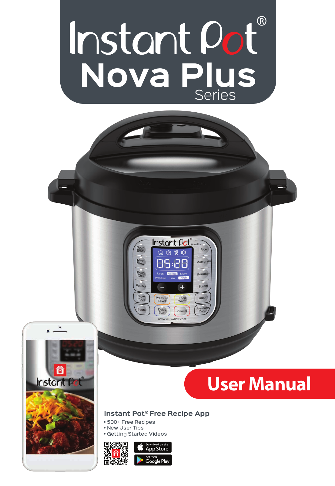 Instant Pot Nova Plus User Manual - ManualMachine.com