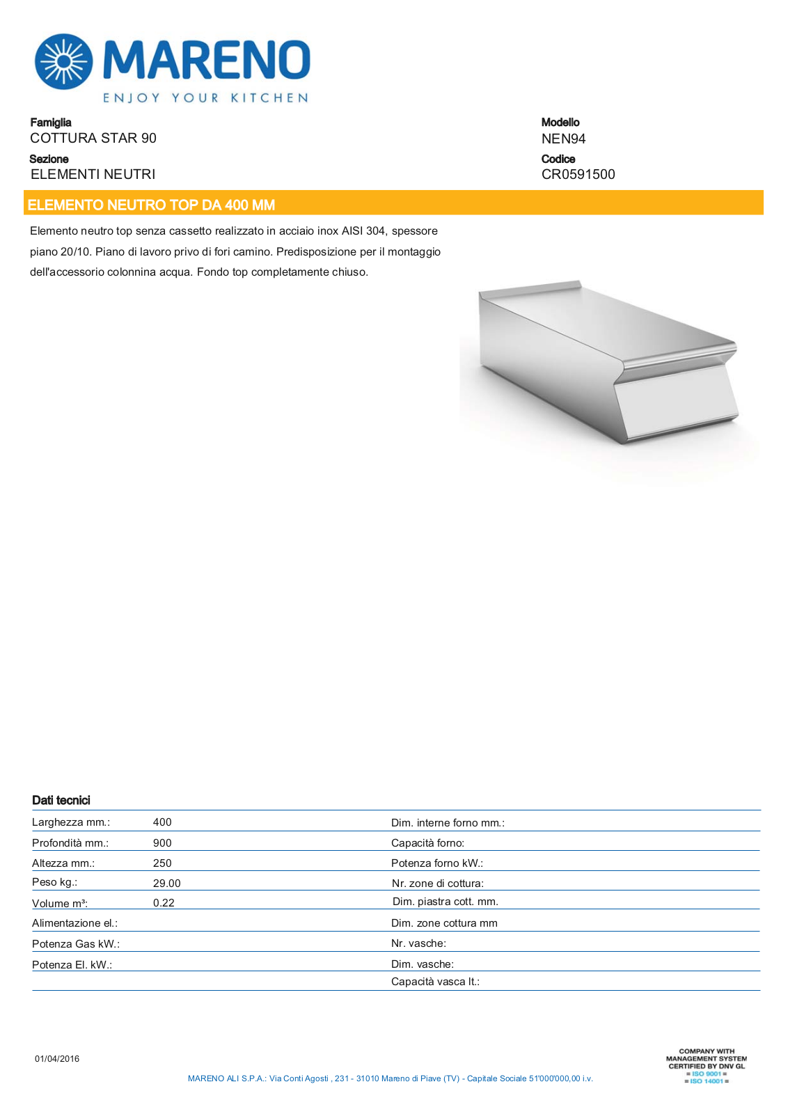 MARENO NEN94 User guide - ManualMachine.com