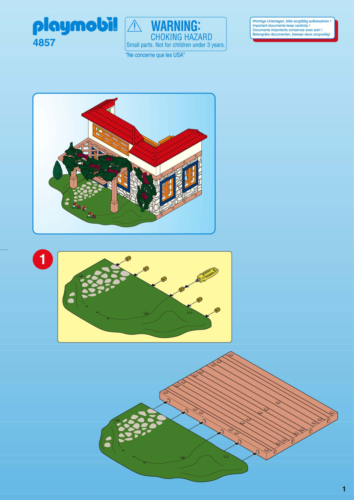 Playmobil MAISON DE CAMPAGNE User Manual