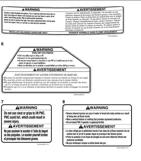 Yamaha FA1800A-M, FX1100-F, FA1800-M User Manual