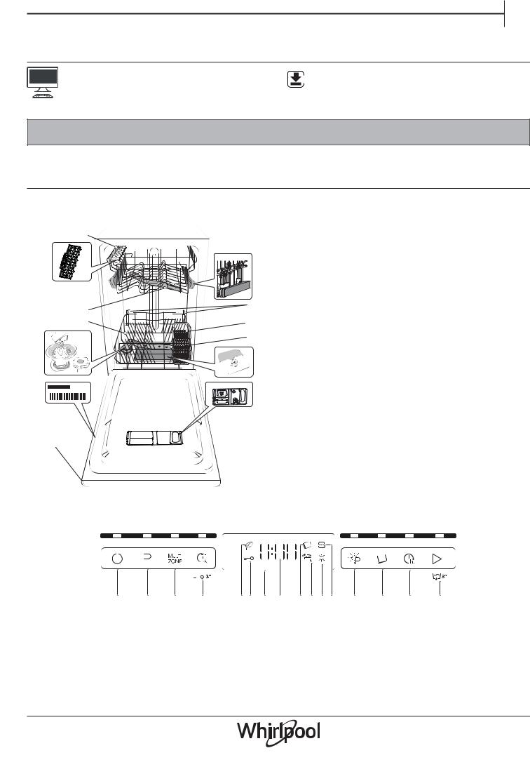 WHIRLPOOL WSFO 3T223 P AG Daily Reference Guide