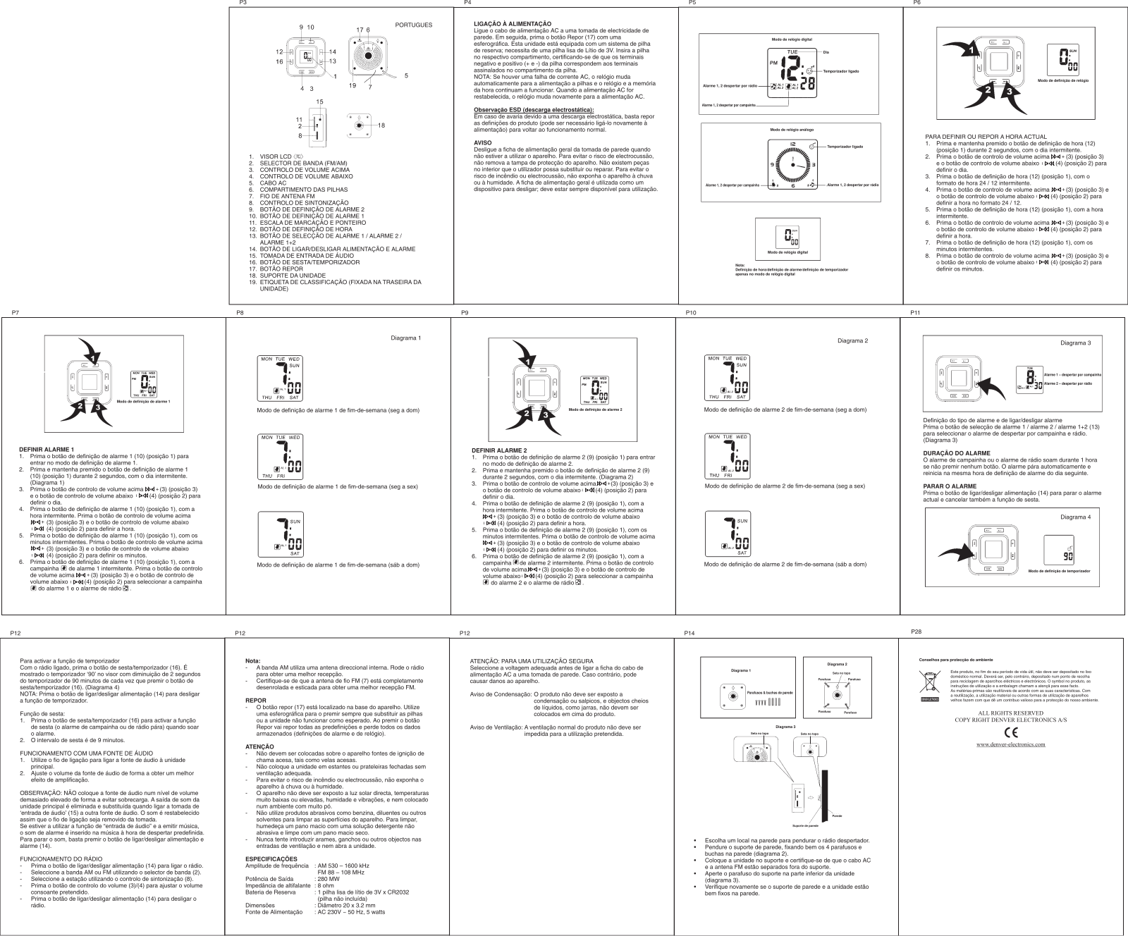 Denver CR-515 User Manual