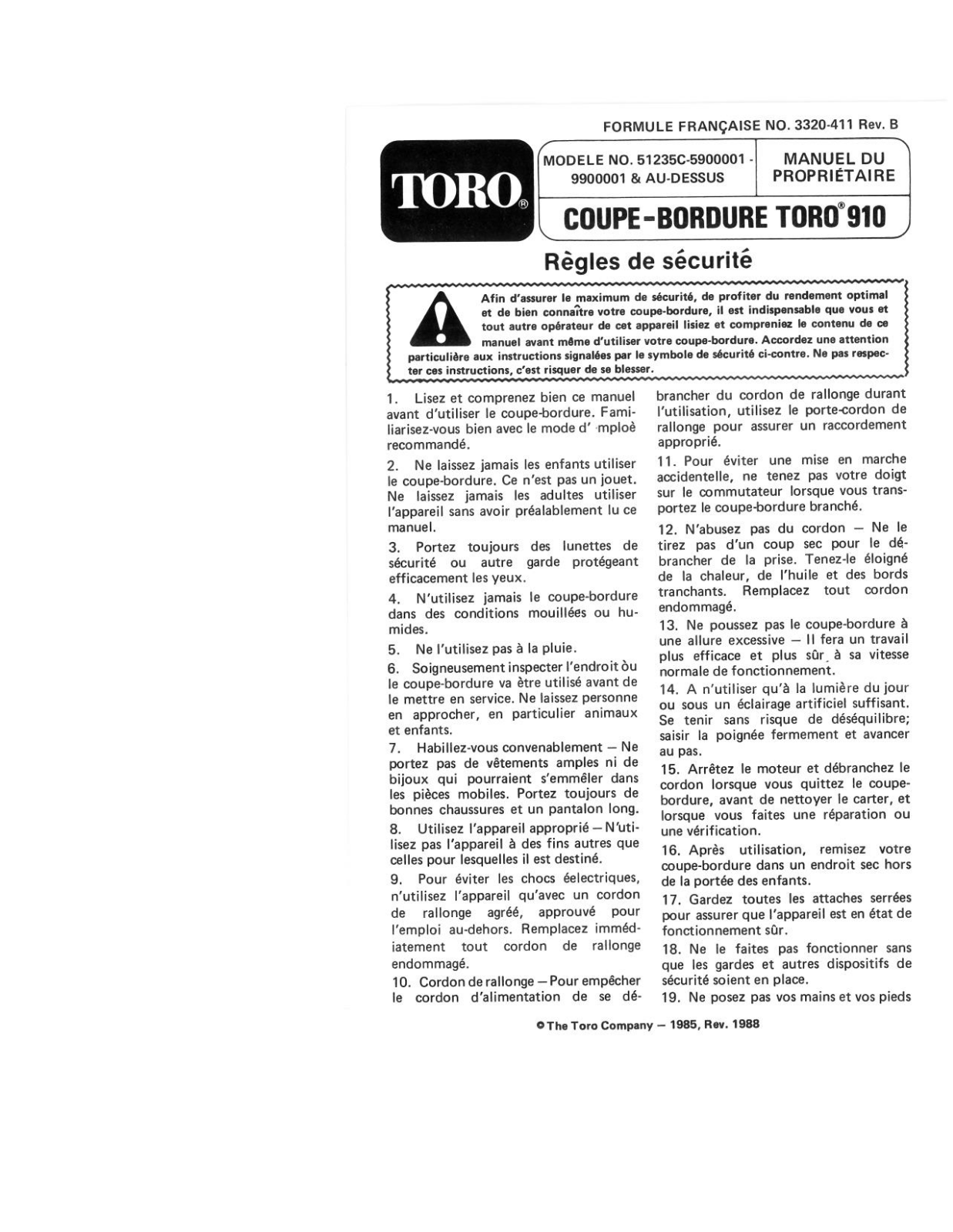 Toro 51235C Operator's Manual - ManualMachine.com