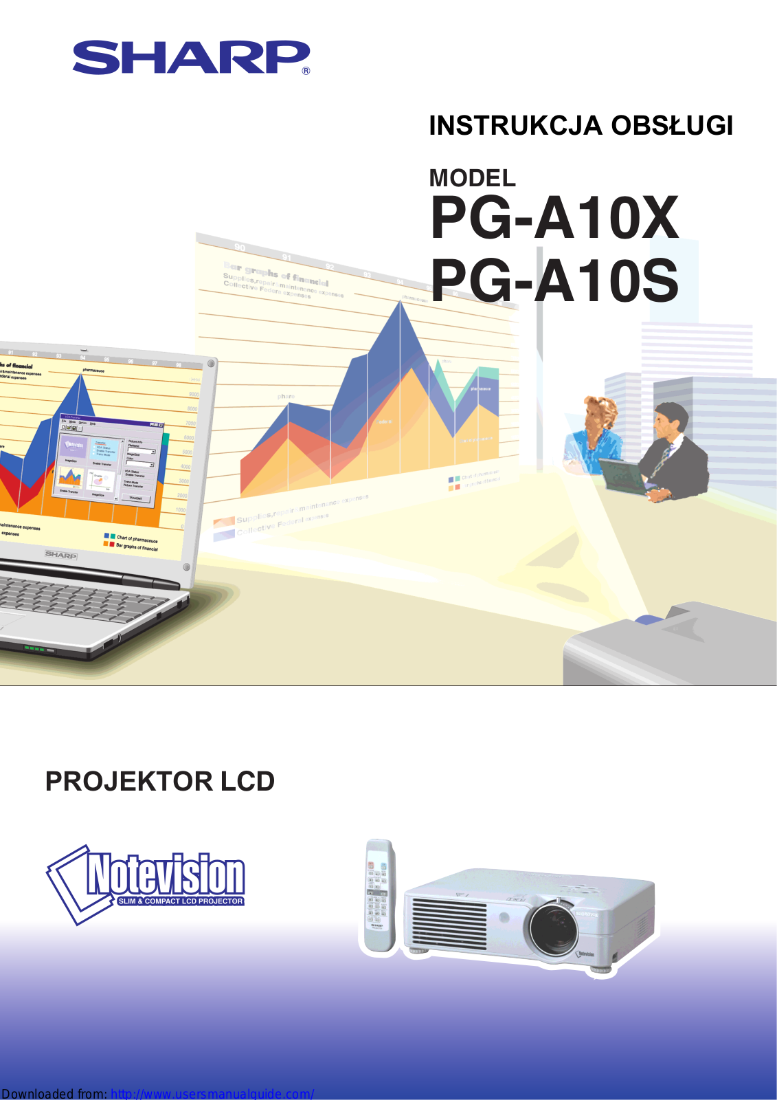 SHARP PG-A10S/X User Manual