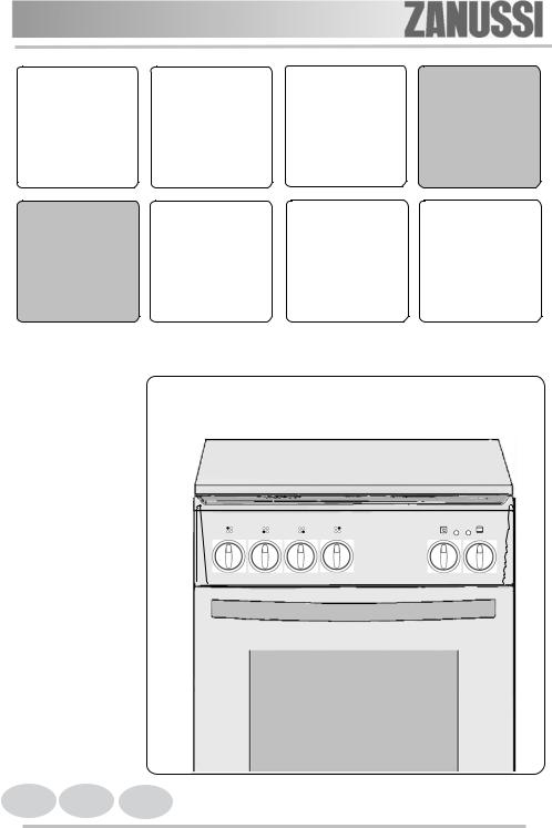 ZANUSSI ZCV561DW User Manual