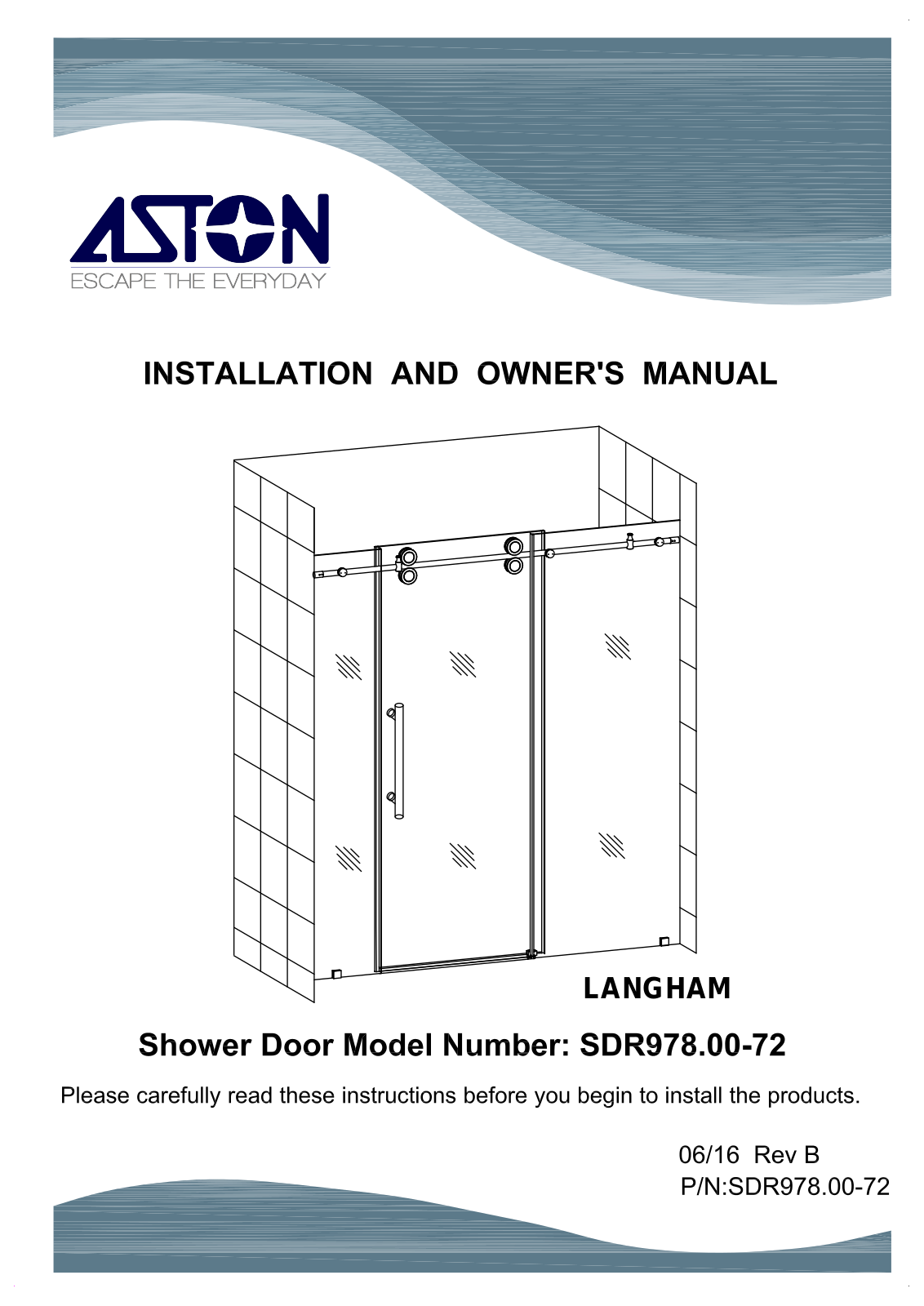 Aston UZO1220 Installation & Assembly - ManualMachine.com
