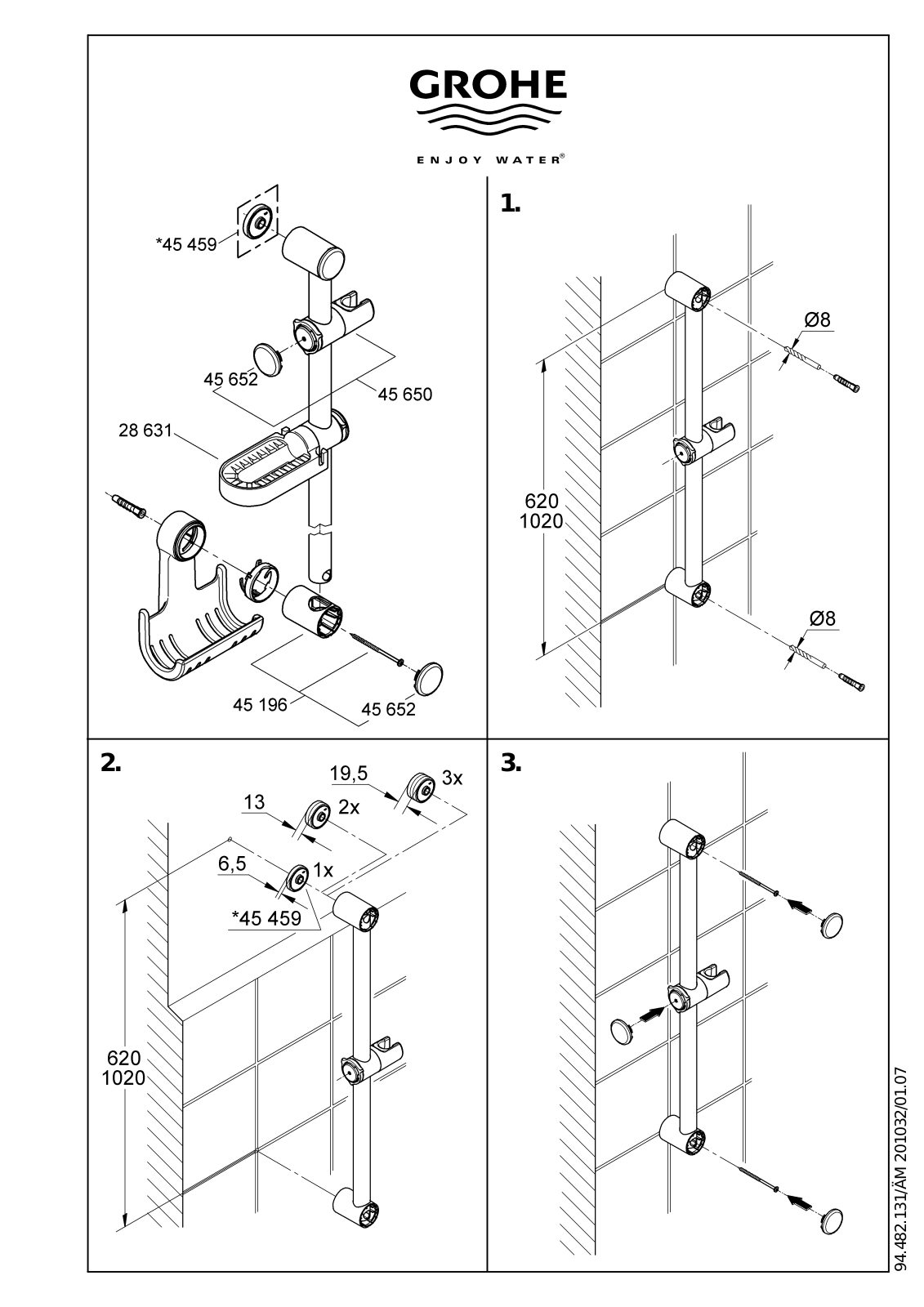 GROHE GRH2542 Installation & Assembly - ManualMachine.com