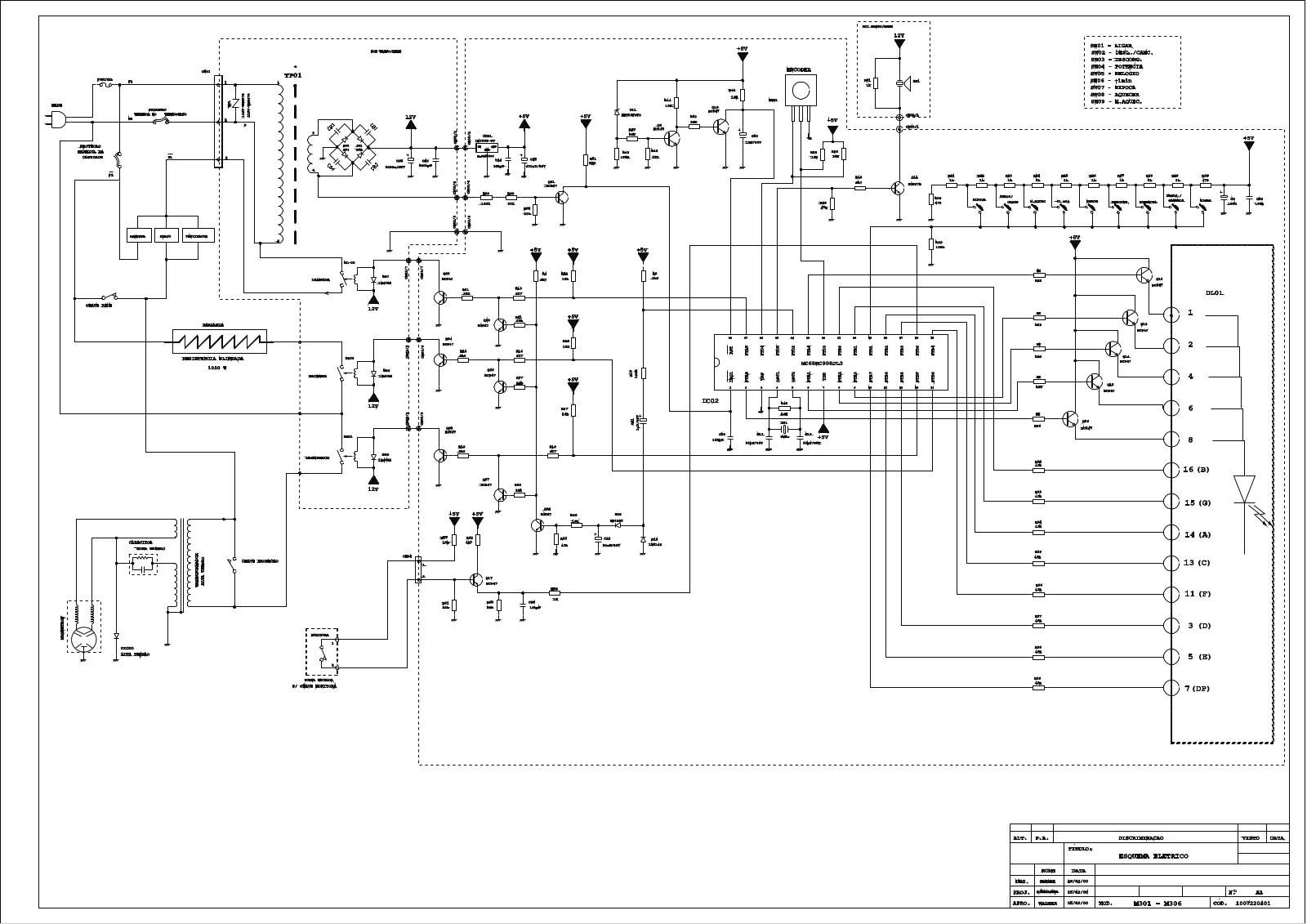 Audax MT30 Schematic