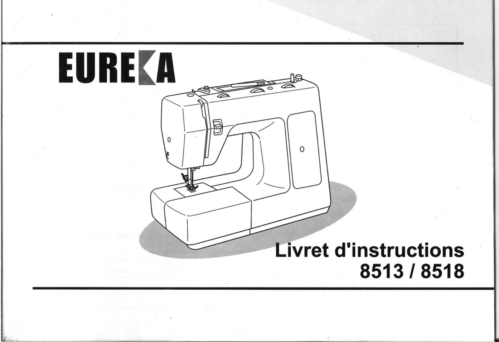 EUREKA 8513, 8518 User Manual