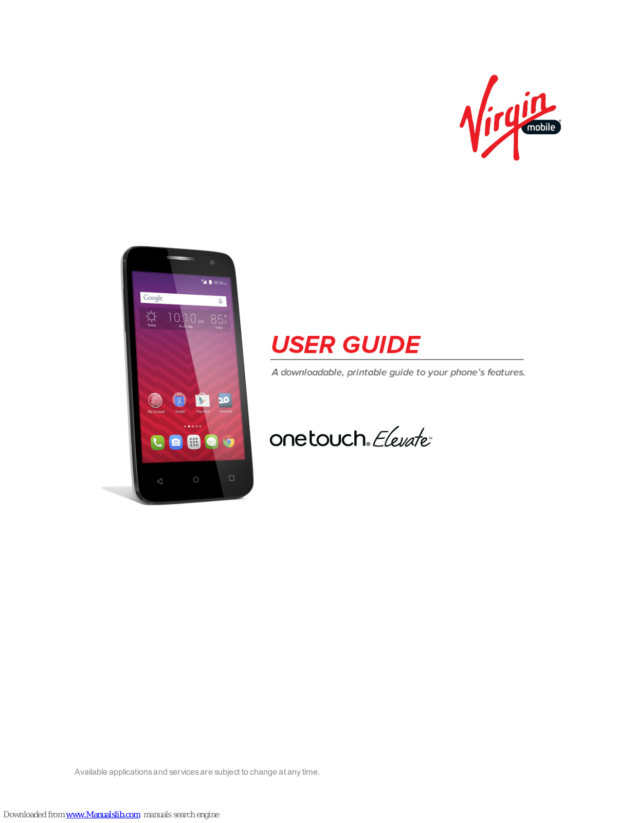 OneTouch Elevate User Manual - ManualMachine.com