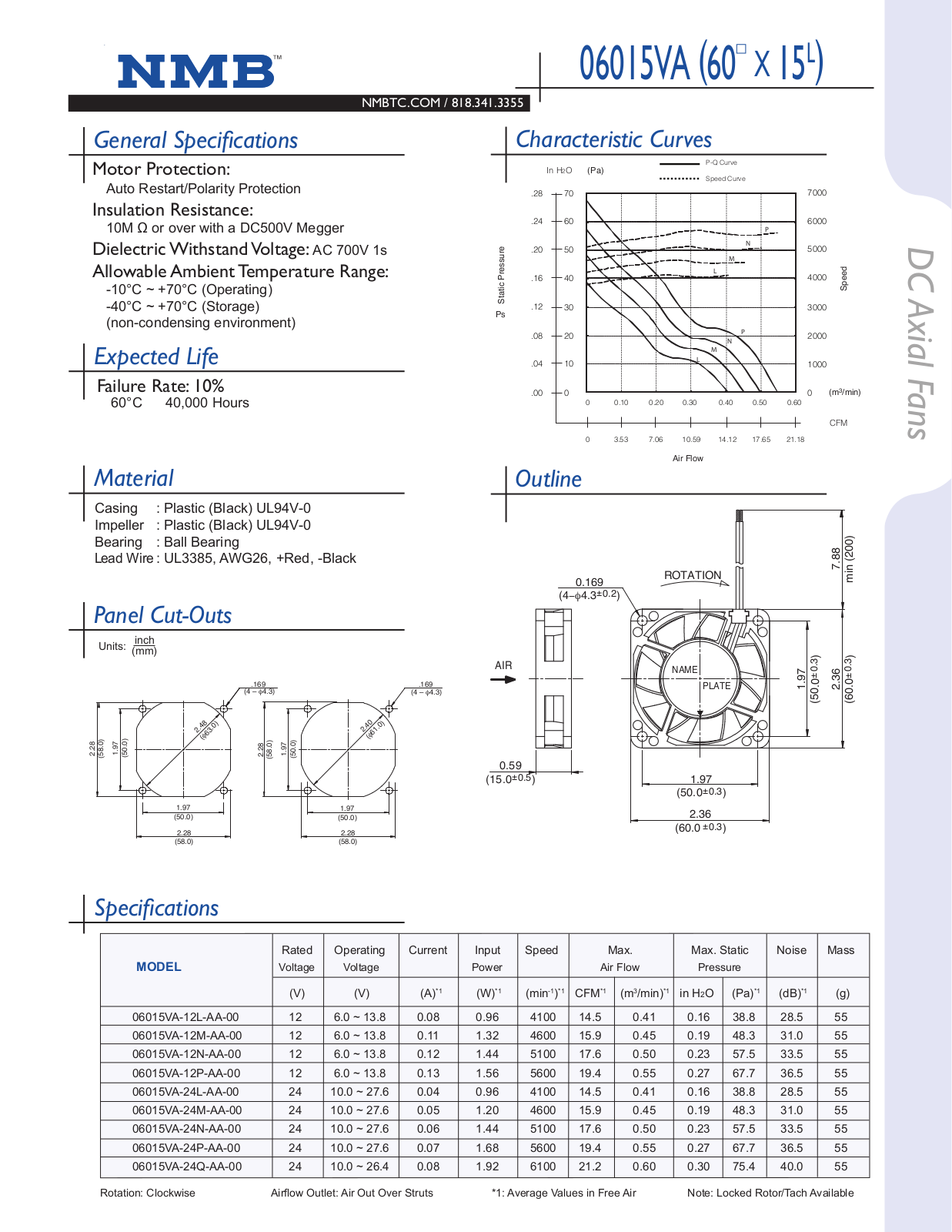 NMB Technologies 06015VA Catalog Page - ManualMachine.com