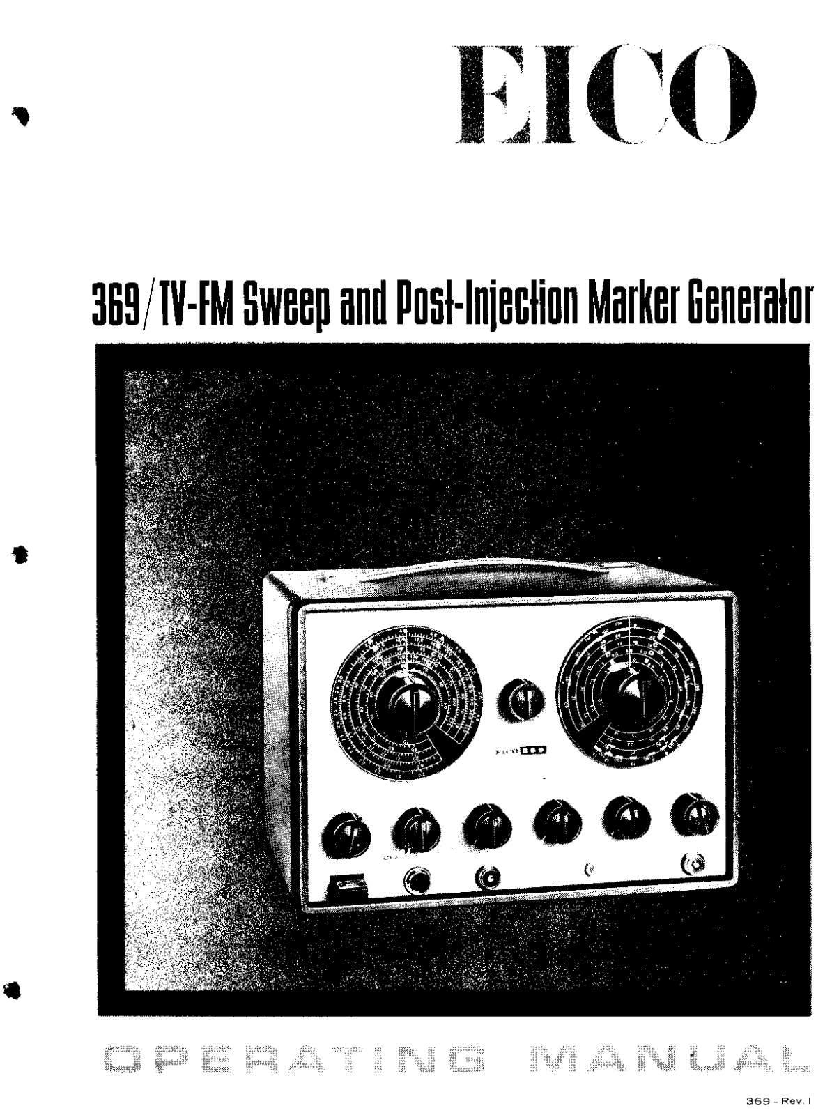 Eico 369 TV-FM Schematic