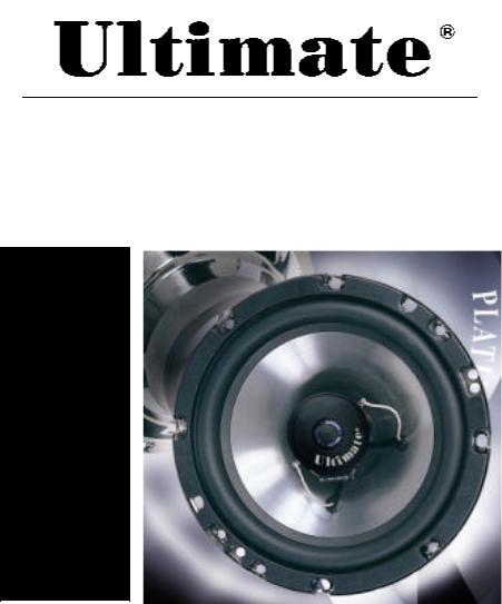 Ultimate Sound PS-8940 Owners manual