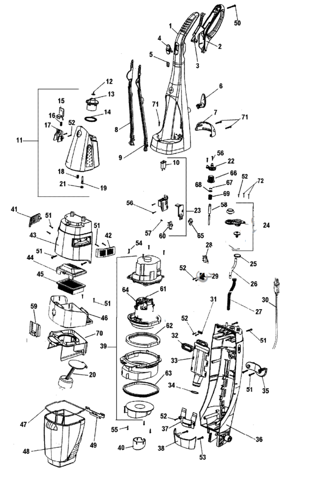 Hoover H3012-020 Owner's Manual