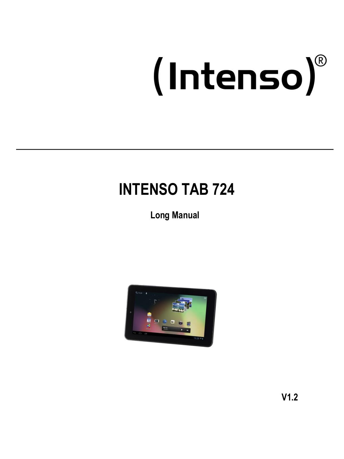 Intenso Tab 724 User Manual