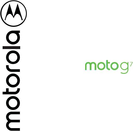 Motorola Moto G7 User Manual