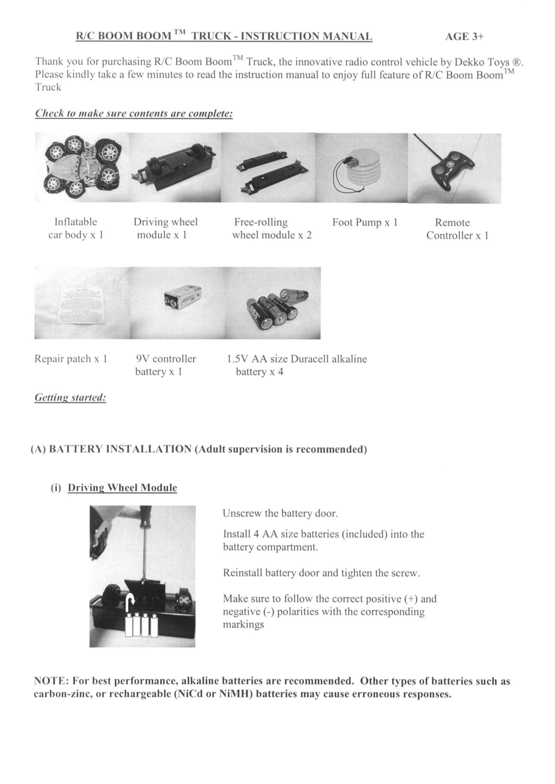 ViRZTEX 60001 User Manual