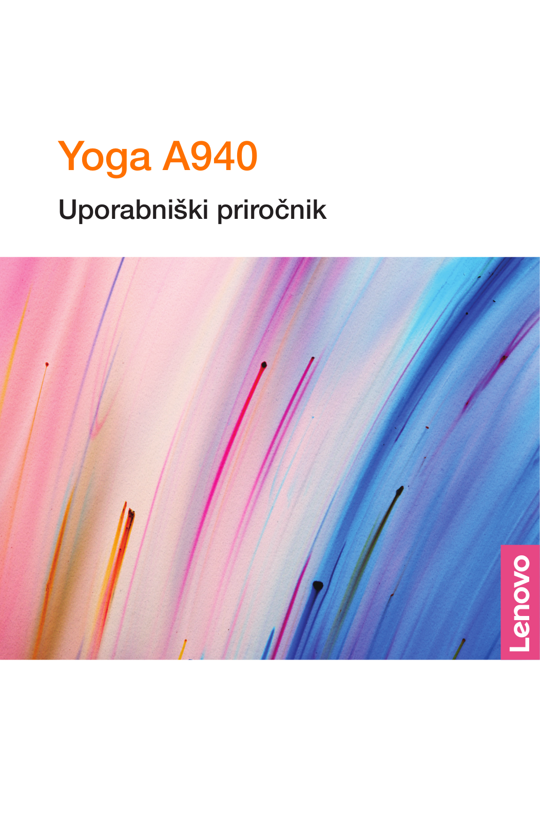 Lenovo Yoga A940 User Guide