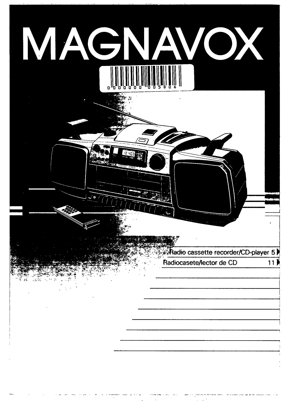 Philips AZ8400-13, AZ8400 User Manual