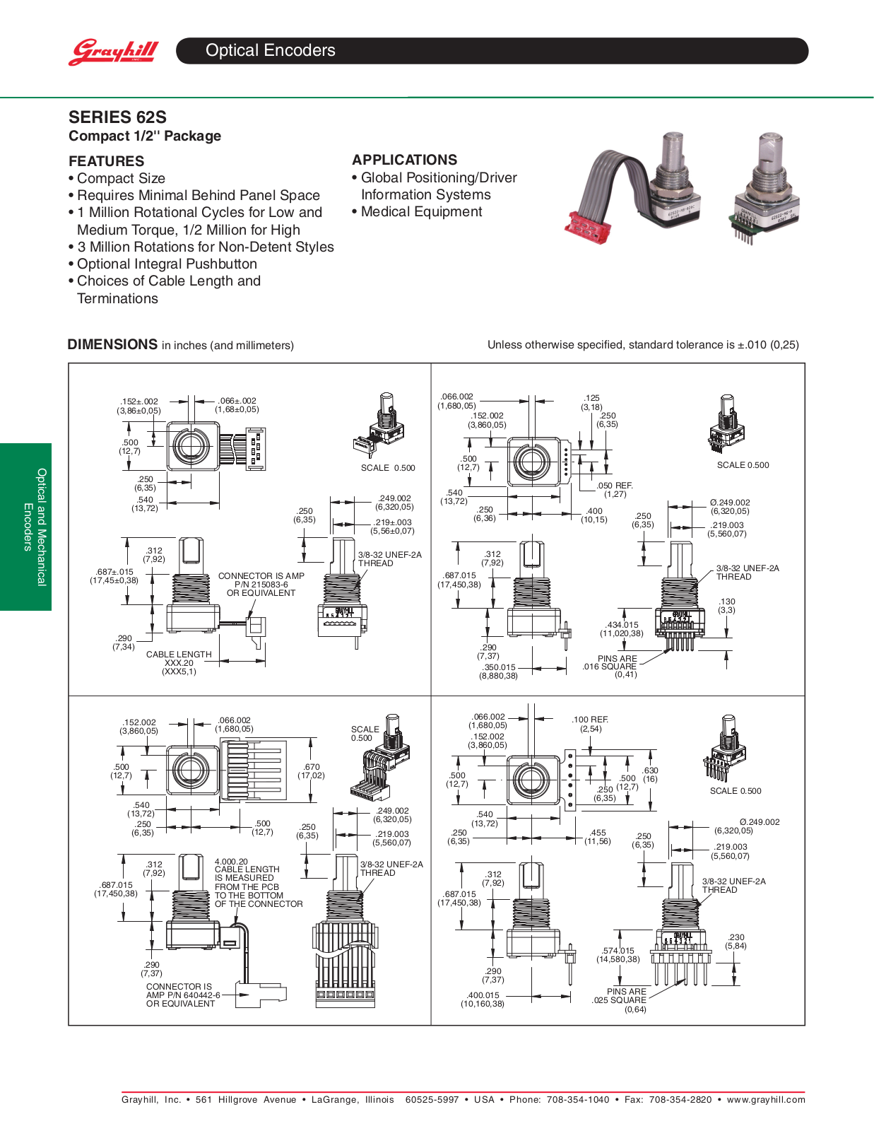 Grayhill 62S User Manual