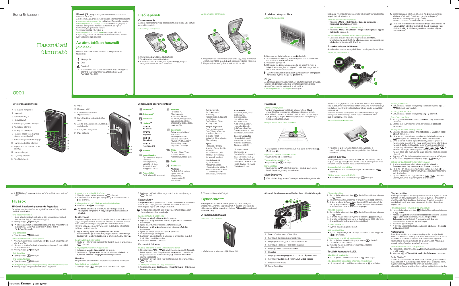 Sony ericsson C901 GREENHEART User Manual