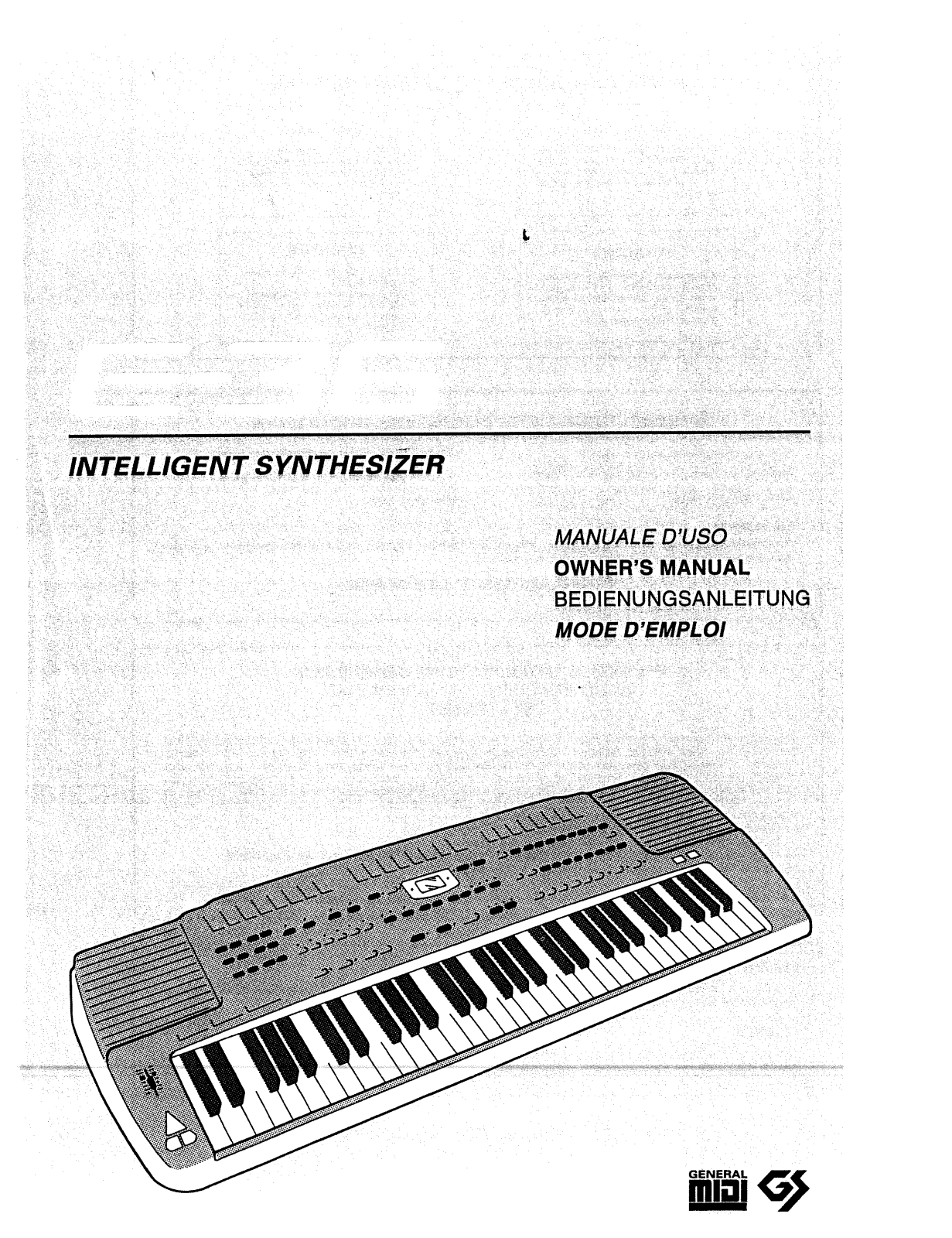 Roland Corporation E-36 Owner's Manual