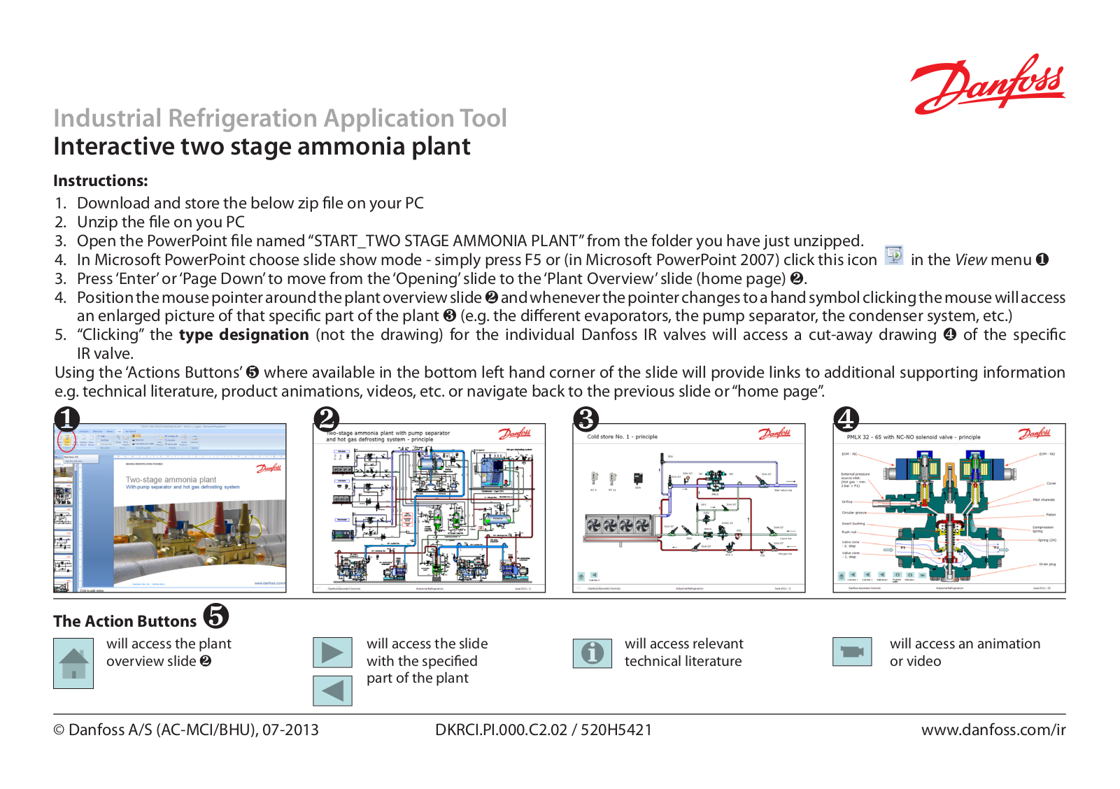 Danfoss Industrial Refrigeration Application Tool Installation guide