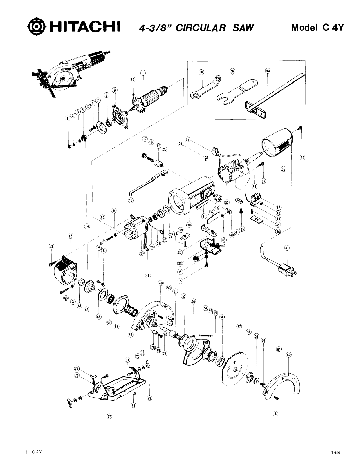 Hitachi C4Y User Manual