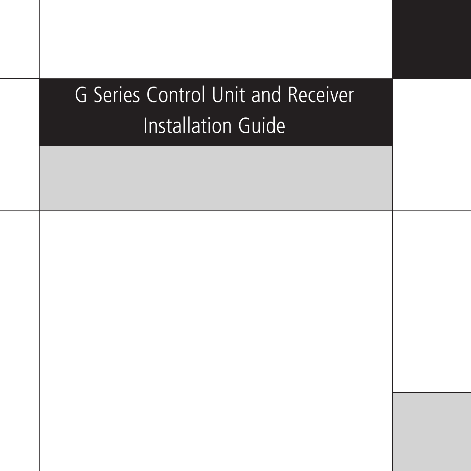 Meridian Audio G01 02 User Manual