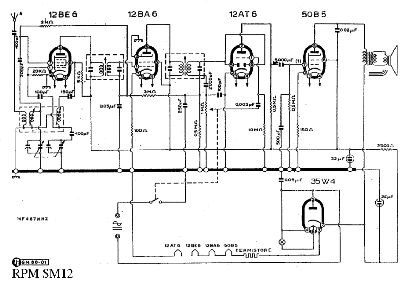 RPM sm12 schematic