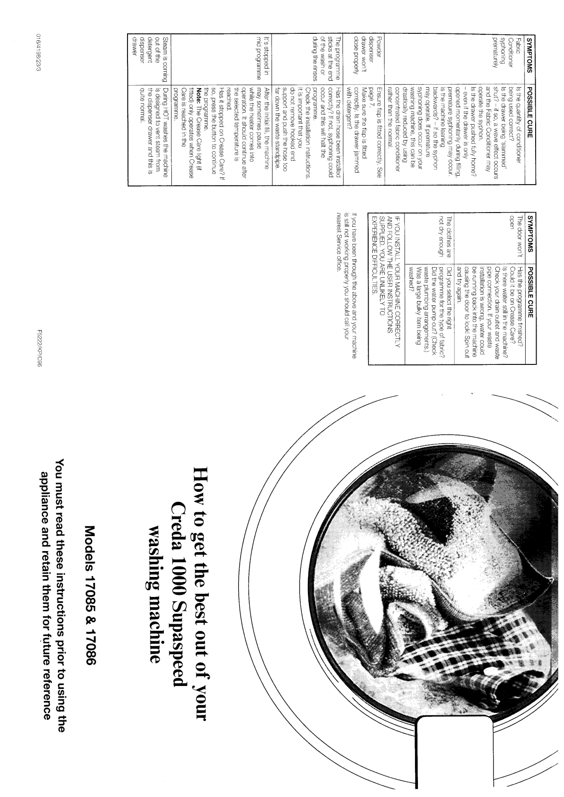 Creda 17086 User Manual