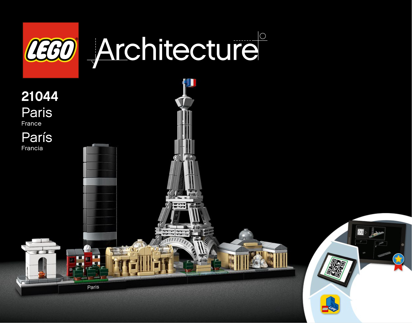 LEGO Architecture Paris 21044 User Manual