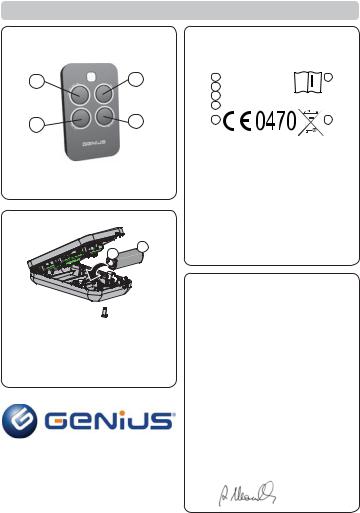 Genius TX4 User Manual