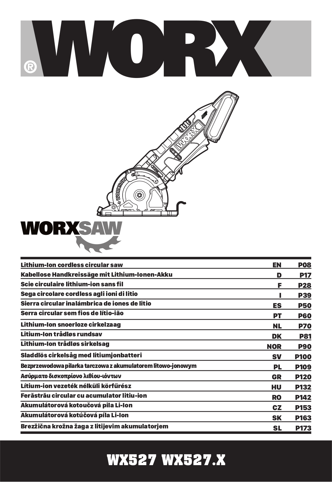 WORX WX527.9 User guide - ManualMachine.com