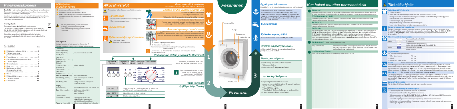 Bosch WLF20261BY User Manual