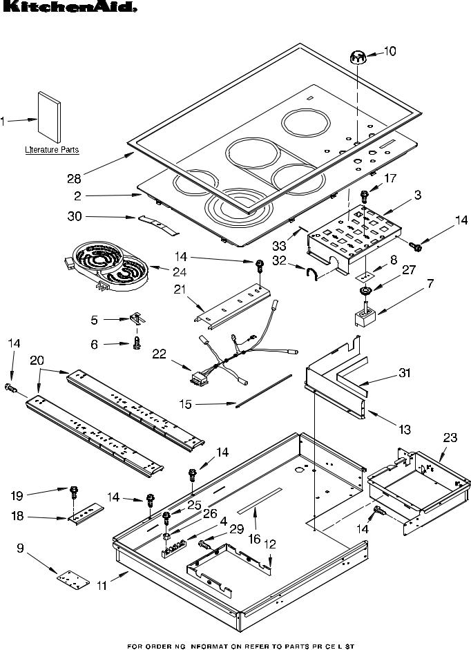 KitchenAid KECC567RSS04 Parts List