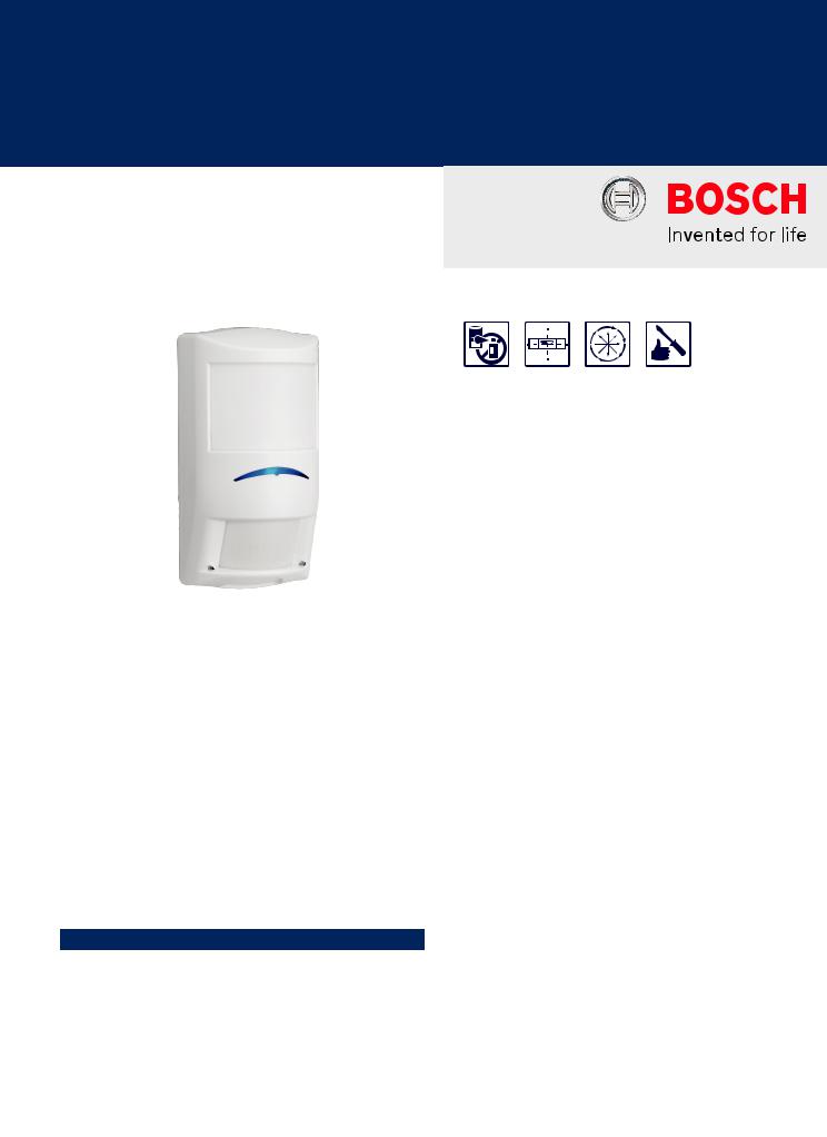 Bosch ISC-PPR1-WA16G Specsheet